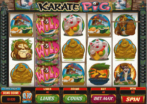 Karate Pig 01